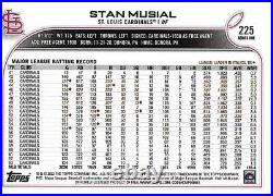 2022 Topps Series 1 Baseball Stan Musial SSP Variant #225