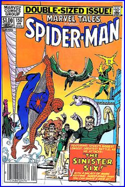 7 Marvel Tales Starring Spider-Man 150 151 152 153 154 155 156 Bronze Age Comics