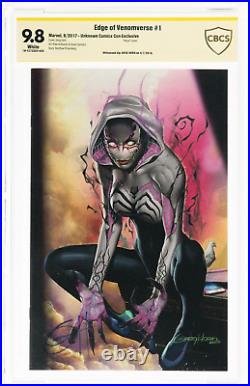 9.8 CBCS SS EDGE OF VENOMVERSE 1 VIRGIN VARIANT Greg Horn SIGNED Unknown CGC