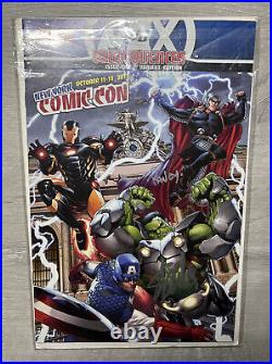 A Vs X Consequences #1 Edition NYCC. Signed By StanLee & Tom Ravoy 2012 (Comic)