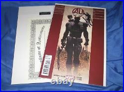 AGE OF ULTRON #1 Signed Stan Lee withCOA Hawkeye Variant / Marvel / Avengers