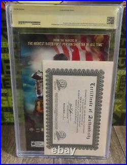 AGE OF ULTRON #1 Stan Lee Signed and Numbered (1 of 5) 9.8 CBCS Baby Variant CoA