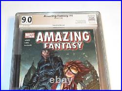 AMAZING FANTASY #4 SIGNED STAN LEE PGX GRADED 9.0 WP WithCERT MARK BROOKS COVER