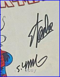 AMAZING SPIDER-MAN #1 signed STAN LEE & SKOTTIE YOUNG RARE VARIANT CGC 9.0 SS NM