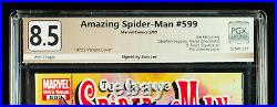 AMAZING SPIDER-MAN #599, 70's Nixon Variant PGX 8.5 VF+ signed by STAN LEE +CGC