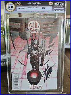 Age of Ultron #1. 125 Variant CGC 9.8 2013 Signed Stan Lee