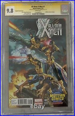 All-New X-Men #1 CGC 9.8 SS Signed Stan Lee Campbell Autograph Comic Book