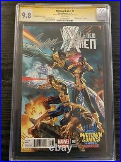 All-New X-Men #1 CGC 9.8 SS Signed Stan Lee & J. Scott Campbell Variant Cover