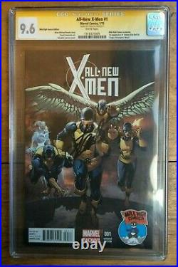 All New X-Men #1 Larroca Mile High Variant Signed Stan Lee CGC SS 9.6 1316125005