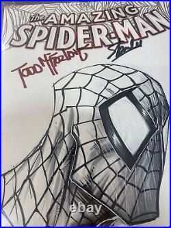 Amazing Spider-Man #1 CGC 9.4 SS Sketch by Sandoval-Sigs McFarlane & Stan Lee