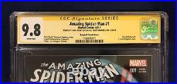 Amazing Spider-Man 1 Campbell Variant CGC 9.8 Signed-Stan Lee 10/23/18, Campbell