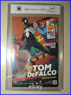 Amazing Spider-Man #1 Mexico Variant PGX 9.8 SS Signed Stan Lee #678 Homage