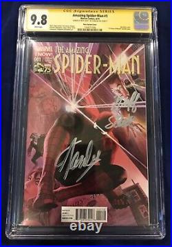 Amazing Spider-Man 1 Ross 175 Variant CGC SS 9.8 Signed & Nuff Said by Stan Lee