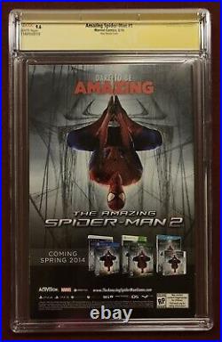Amazing Spider-Man #1 Ross 75 Years Sketch CGC 9.6 Signed by Stan Lee on 11/8/18