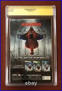 Amazing Spider-Man #1 Ross Color 75 Years CGC 9.8 Signed by Stan Lee on 11/4/18