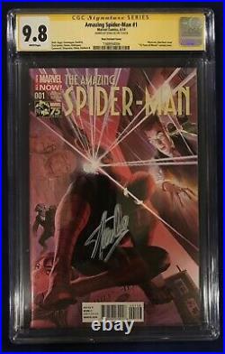 Amazing Spider-Man #1 Ross Color Variant 175 CGC 9.8 Signed-Stan Lee on 11/4/18