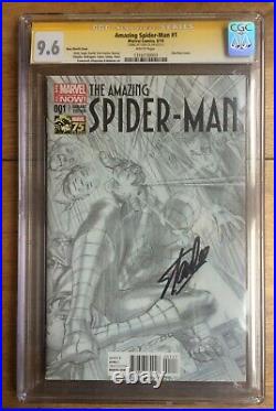 Amazing Spider Man #1 Sketch Variant 1st Cindy Stan Lee SS CGC 9.6 1316130003