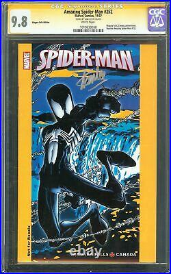 Amazing Spider-Man #252 CGC 9.8 SIGNED STAN LEE Niagara Variant TOM HOLLAND MCU