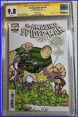Amazing Spider-Man #6 CGC SS 2022 Marvel Signed Skottie Young Variant