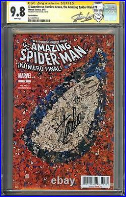 Amazing Spider-Man #700 CGC 9.8 SIGNED STAN LEE Mexican Variant TOM HOLLAND