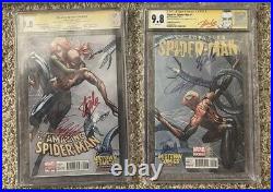 Amazing Spider-Man 700 CGC SS 9.8 & Superior? 1 Signed Stan Lee Campbell Ramos