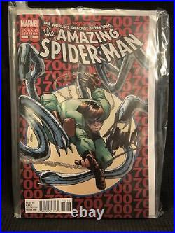 Amazing Spider-Man#700 Stan Lee Signed Variant. Guaranteed To Grade High Like New