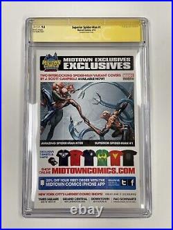 Amazing Spider-Man 700 & Superior #1 CGC 9.8 Signed Variant Campbell Stan Lee X3