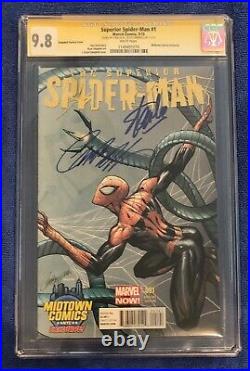 Amazing Spider-Man 700 & Superior Spider-Man 1 CGC 9.8 Signed by Stan Lee & More