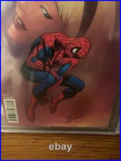 Amazing Spider-Man #800 CGC SS 9.4 signed by Stan Lee John Romita variant