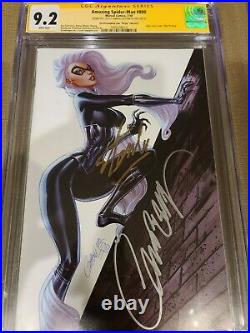 Amazing Spider-Man #800 J Scott Campbell Variant C Signed By Stan Lee