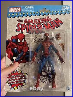 Amazing Spider-Man Figure Signed by Stan Lee