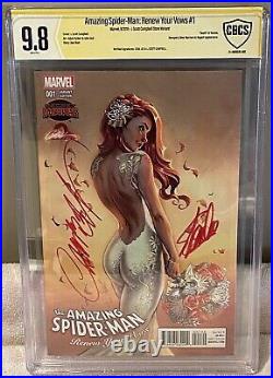 Amazing Spider-Man Renew Your Vows #1 CBCS 9.8 Signed Stan Lee Campbell NOT CGC