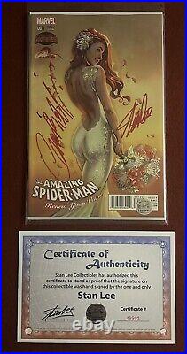 Amazing Spider-Man Renew Your Vows #1 Color Campbell Signed- Stan Lee & Campbell