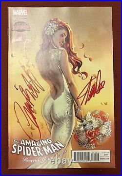Amazing Spider-Man Renew Your Vows #1 Color Campbell Signed- Stan Lee & Campbell