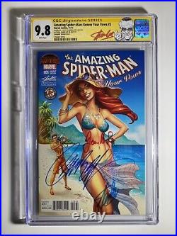 Amazing Spider-Man Renew Your Vows #5 CGC 9.8 3X SIGNED JOAN STAN CAMPBELL