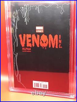 Amazing Spider-Man Venom Inc Alpha #1 CGC 9.8 SS Signed Stan Lee Label Rare