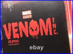 Amazing Spider-Man Venom Inc Alpha #1 CGC 9.8 SS Signed Stan Lee Rare Dell Otto
