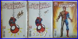 Amazing Spider-man #1 Baby Variant GOLD SIGNED Stan Lee (1 of 5) & Skottie Young