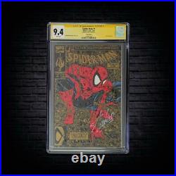 Amazing Spider-man #1 Cgc 9.4 Ss Signed Stan Lee Gold Edition Mcfarlane 300