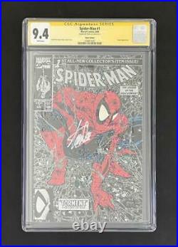 Amazing Spider-man #1 Cgc 9.4 Ss Signed Stan Lee Silver Variant Mcfarlane 300