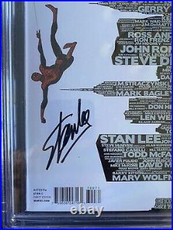 Amazing Spider-man #700 Cbcs 9.6 (2/13) Not Cgc Signed Stan Lee Martin Variant