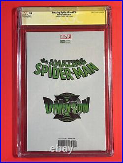 Amazing Spider-man #798 (marvel 2018) Dimension X Signed Stan Lee Cgc 9.4