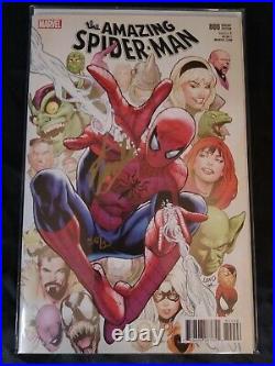 Amazing Spider-man #800, Greg Land Variant, Signed By Stan Lee! Coa Sealed
