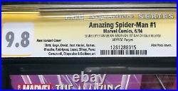 Amazing Spiderman #1J CGC 9.8 Signed by STAN LEE Alex Ross Variant