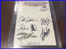 Amazing Spiderman 648 CGC 9.6 Blank Variant signed by Stan Lee + 7 others