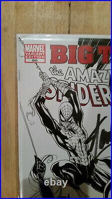 Amazing Spiderman 648 Variant Comic J Scott Campbell Cover Signed Stan Lee