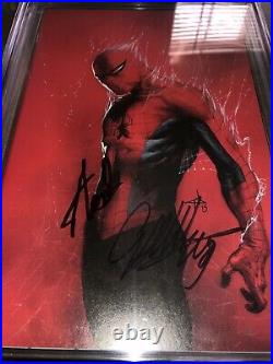 Amazing Spiderman 800 DellOtto Variant Signed By Stan Lee And Dell Otto