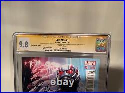 Ant-Man #1 (2015) CGC SS 9.8 Signed by Stan Lee Paul Rudd and More