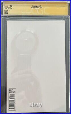 Avengers #1 Blank Sketch Cover Signed Stan Lee RDJ Plus 3x More Avengers 9.8 NM+