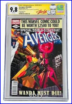 Avengers #24. Now Cgc 9.8 Single Highest Graded Signed By Stan Lee Acuna Variant